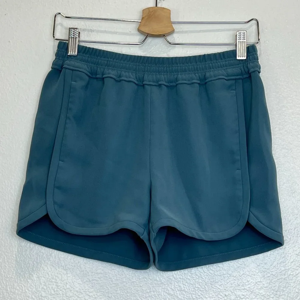 J. Crew Women's Blue Greenish Pull‎ on Crepe 3